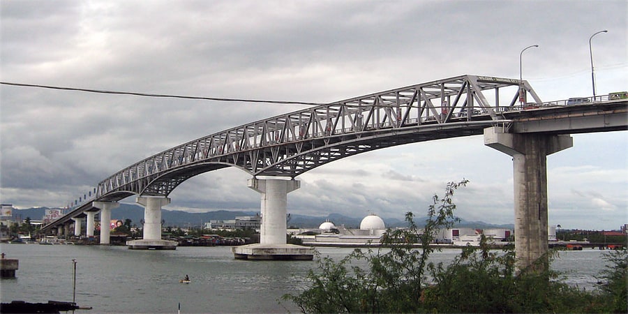 Truss bridge in the Philippines