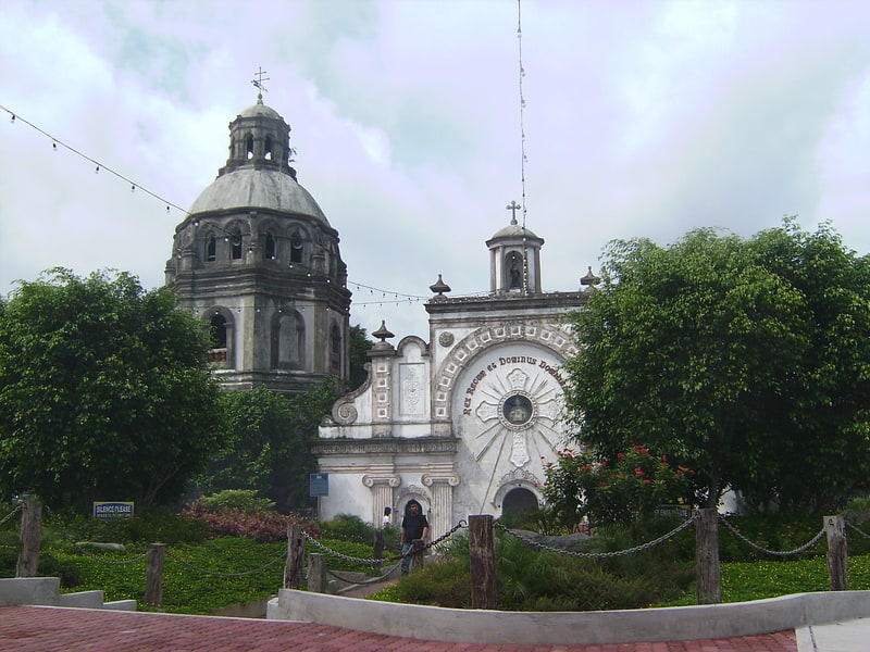 Catholic church in Bacolor, Philippines