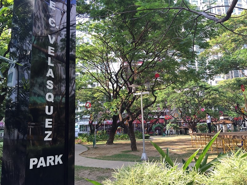 Park in Makati, Philippines