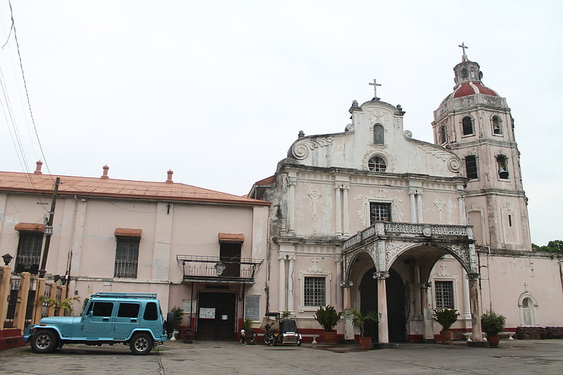 Catholic church in Guagua, Pampanga, Philippines