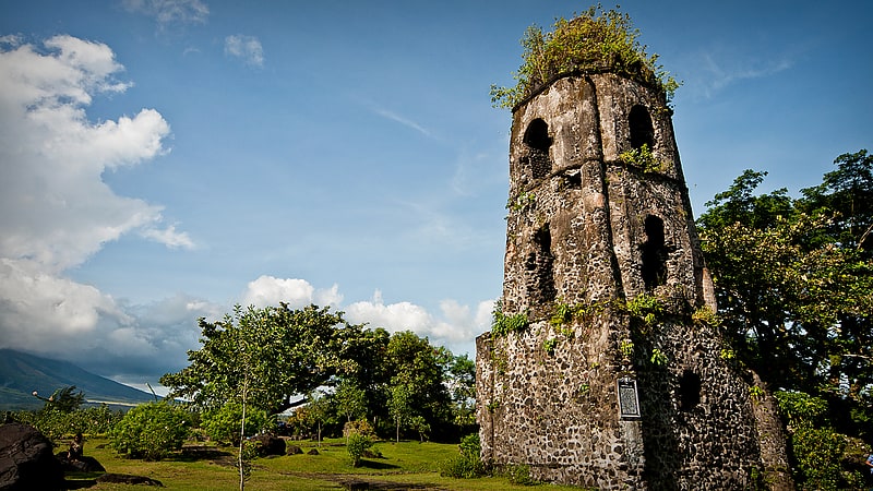 Historical landmark in Daraga, Albay, Philippines