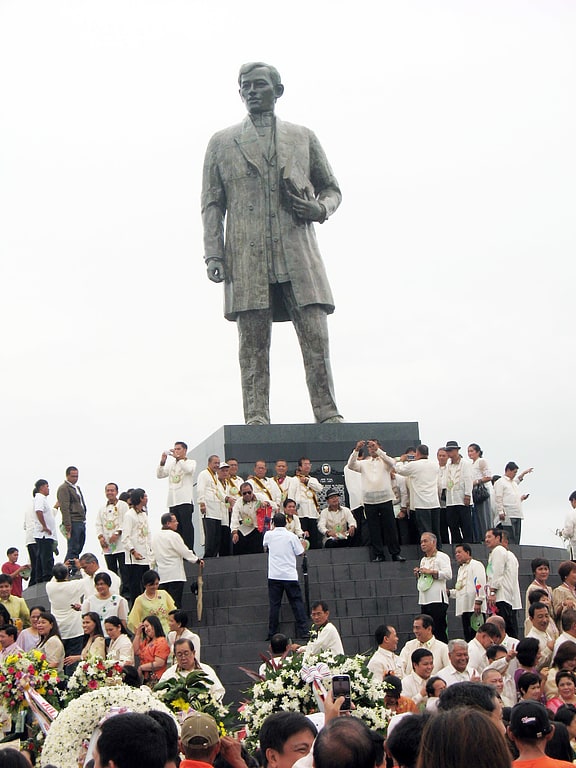 Monument in Calamba, Philippines