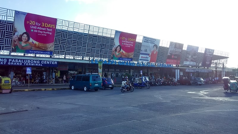 Bus station in Legazpi, Albay, Philippines
