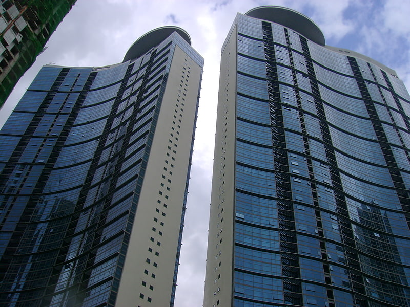 Building complex in Taguig, Philippines