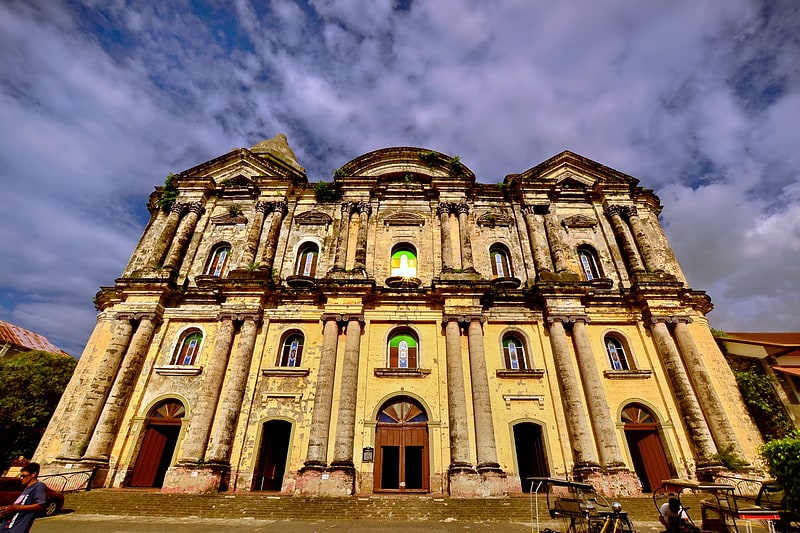 Minor basilica in Taal, Batangas, Philippines