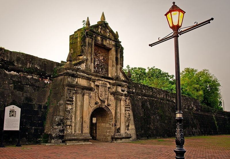 Lugar de interés histórico en Manila, Filipinas