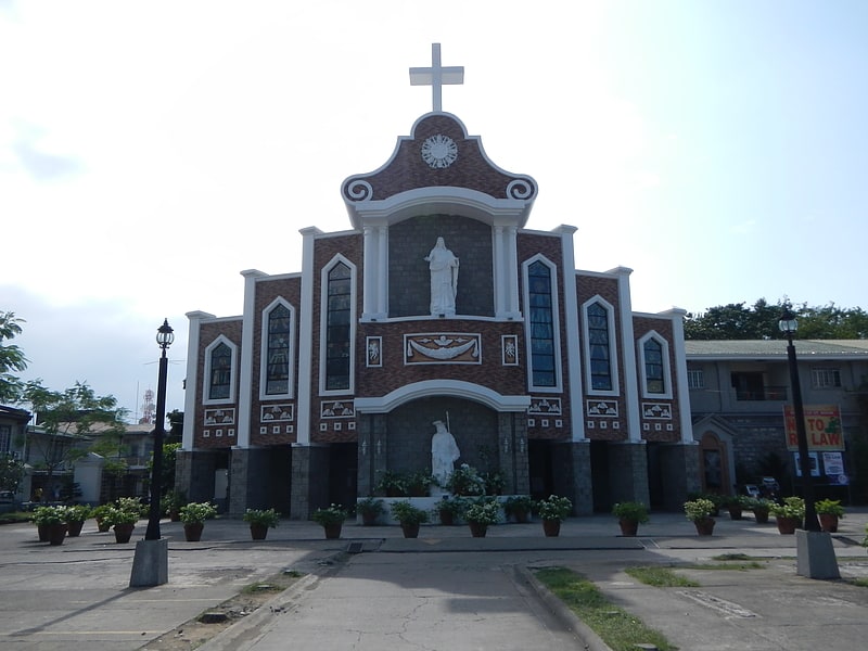 Church in Lemery, Batangas, Philippines