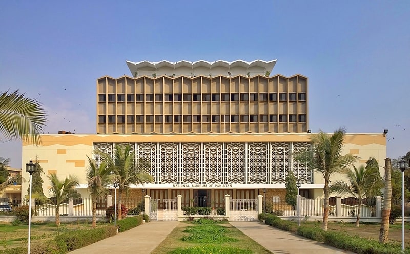 National museum in Karachi, Pakistan