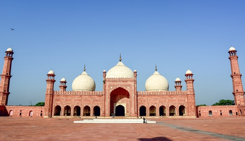 Mosquée à Lahore, Pakistan