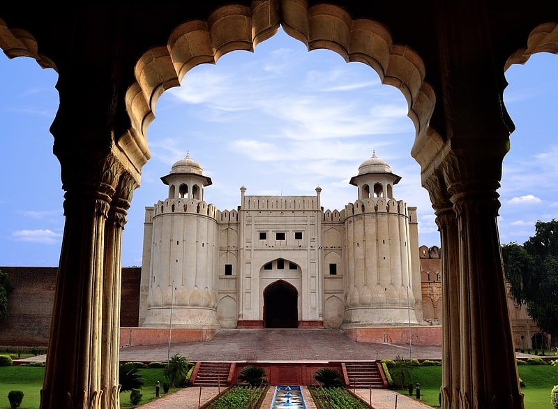 Site historique à Lahore, Pakistan