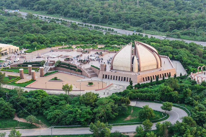 Monumento en Islamabad, Pakistán