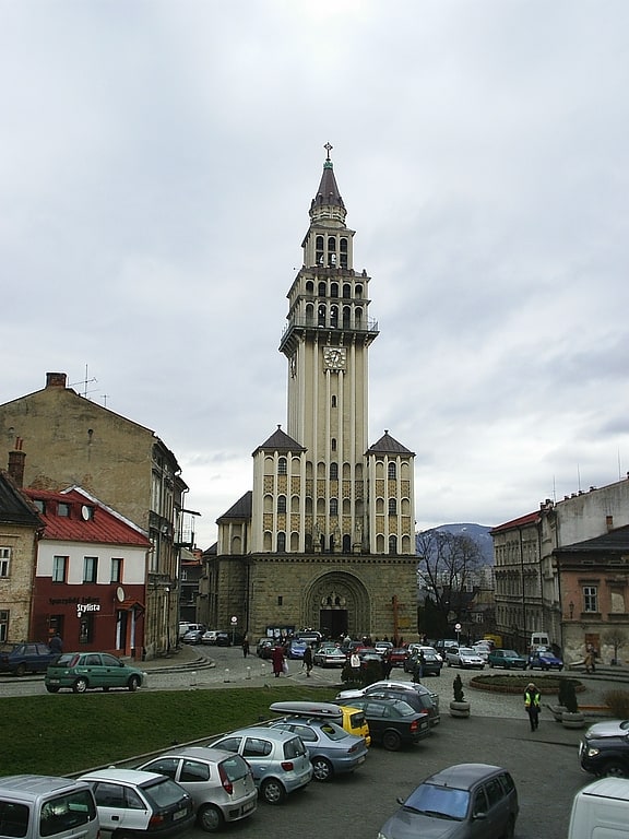Cathedral in Bielsko, Poland