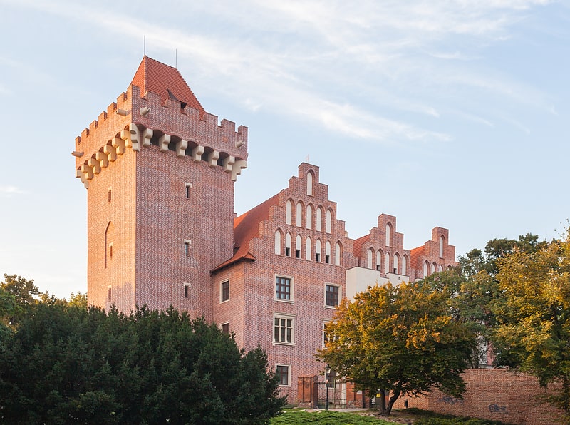 Rekonstruierte Burg aus dem 13. Jahrhundert