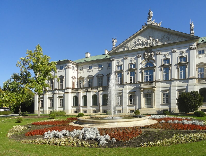 Palace in Warsaw, Poland