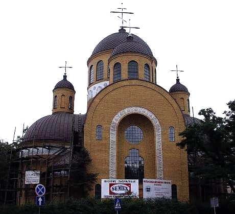 Orthodox church in Częstochowa, Poland