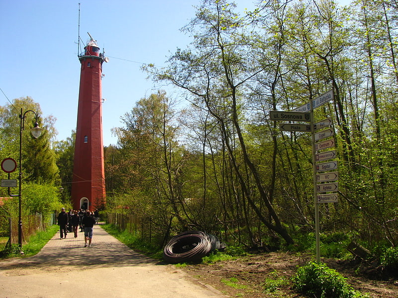 Lighthouse in Hel, Poland