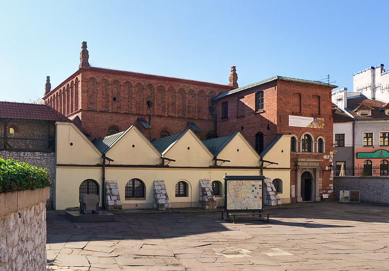 Synagoge in Krakau, Polen