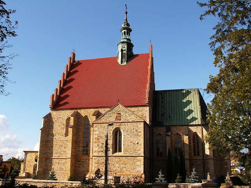 Catholic church in Szydłowiec, Poland