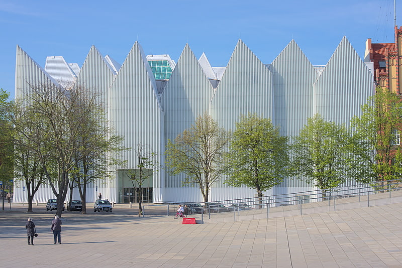 Philharmonic hall in Szczecin, Poland