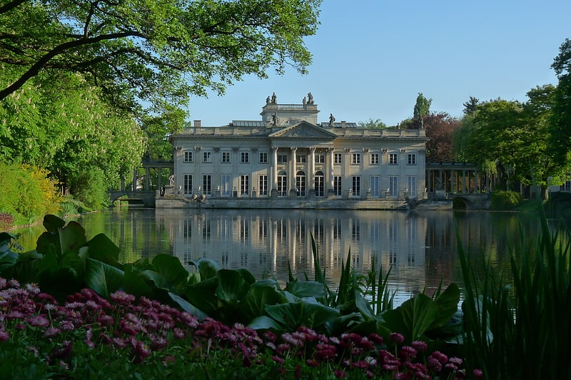 Palace in Warsaw, Poland
