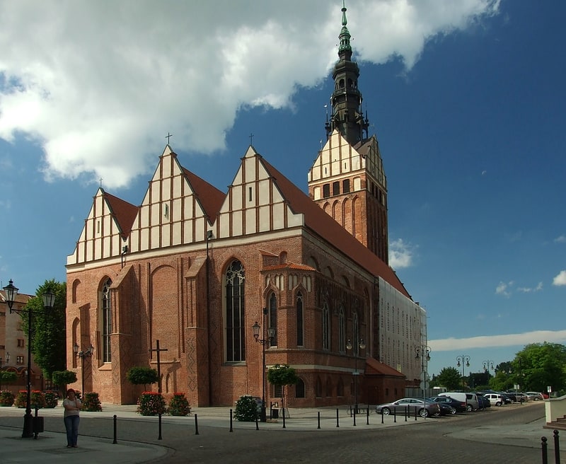 Cathedral in Elbląg, Poland