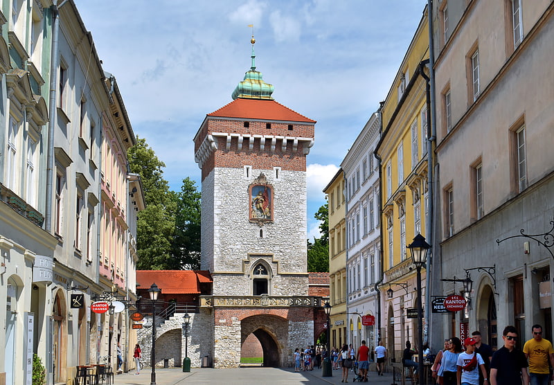 Historical place in Kraków, Poland