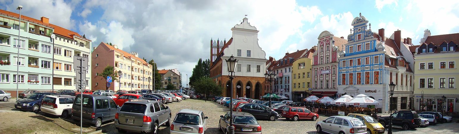 Neighbourhood in Szczecin, Poland