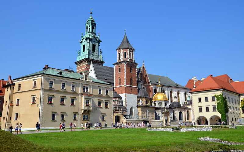 Cathédrale à Cracovie, Pologne