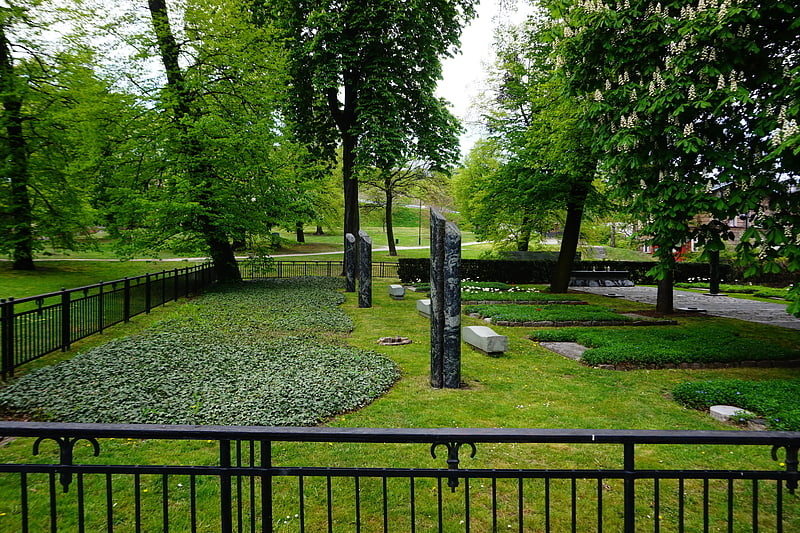 Cemetery in Gdańsk, Poland