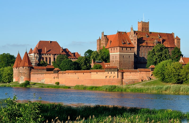 Castle in Malbork, Poland