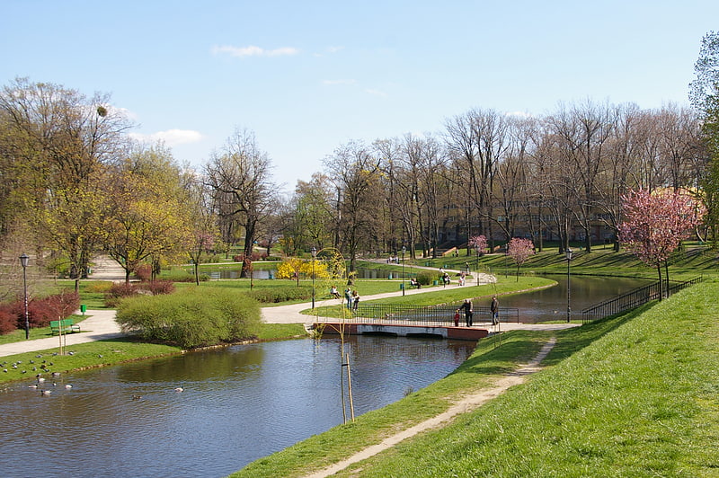 Park miejski w Łodzi, Polska