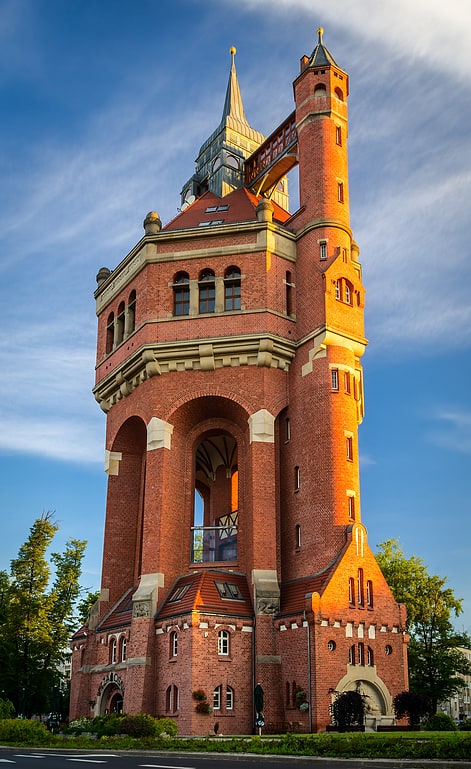 Château d'eau de l'allée Wiśniowa de Wrocław