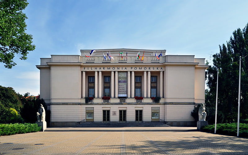 Philharmonic hall in Bydgoszcz, Poland