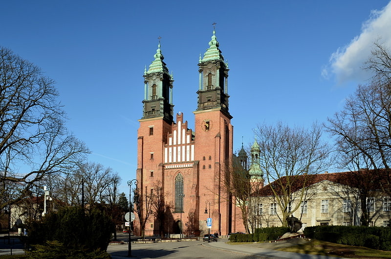 Catholic cathedral in Poznań, Poland