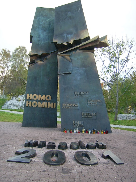 War memorial in Kielce, Poland