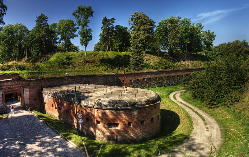 Fortress in Giżycko, Poland