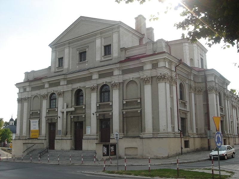 Catholic church in Zamość, Poland