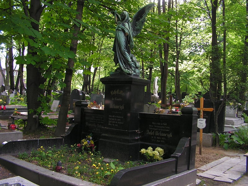 Friedhof in Bytom, Polen