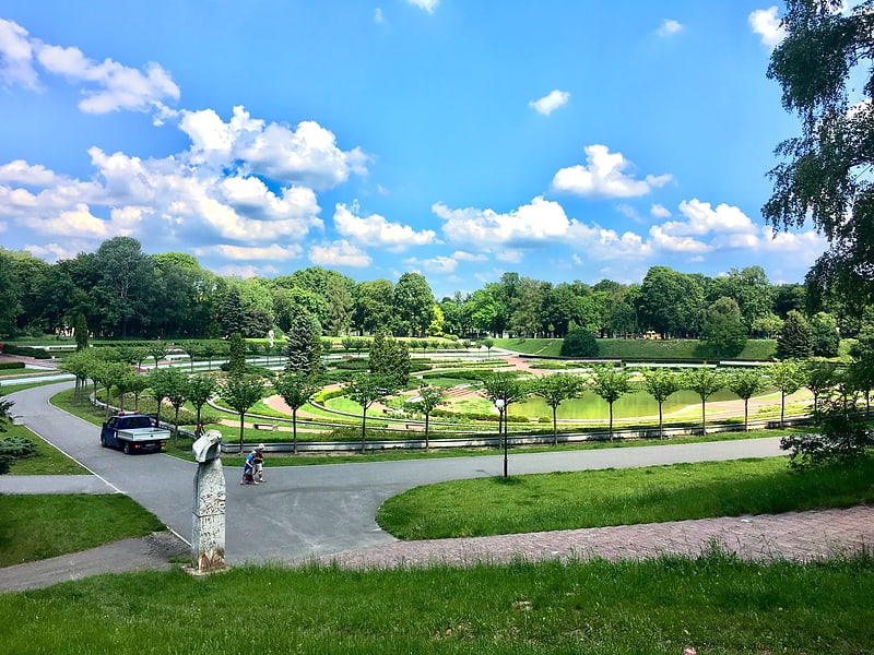 Park in Poznań, Poland