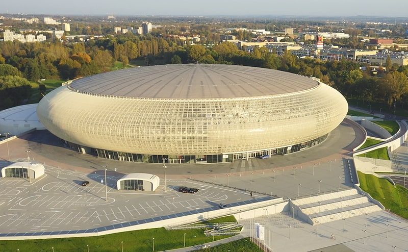 Indoor arena in Kraków, Poland