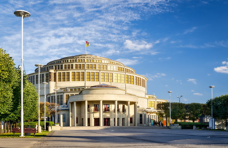 Sports dome in Wrocław, Poland