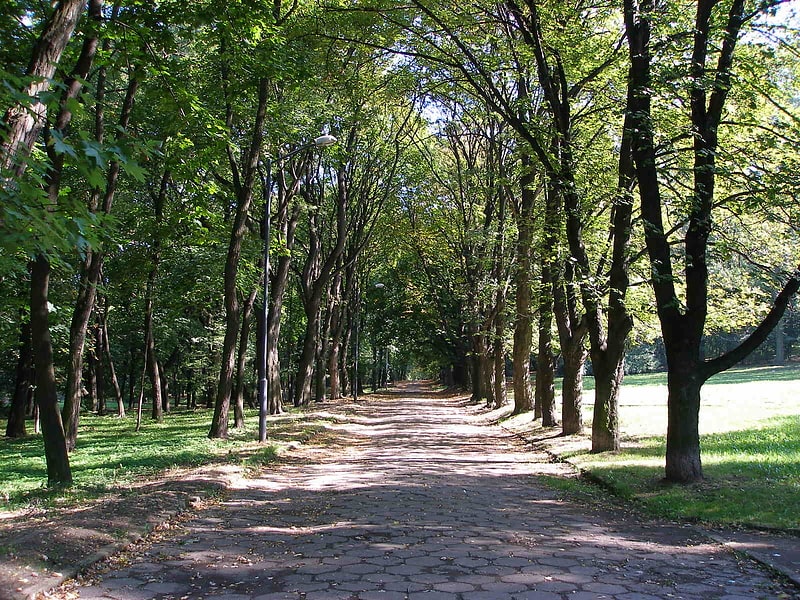Park in Bytom, Polen