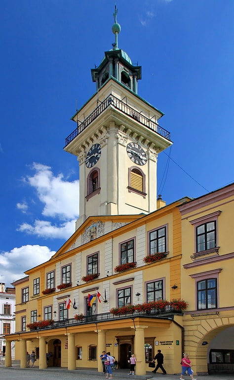 Historical landmark in Cieszyn, Poland