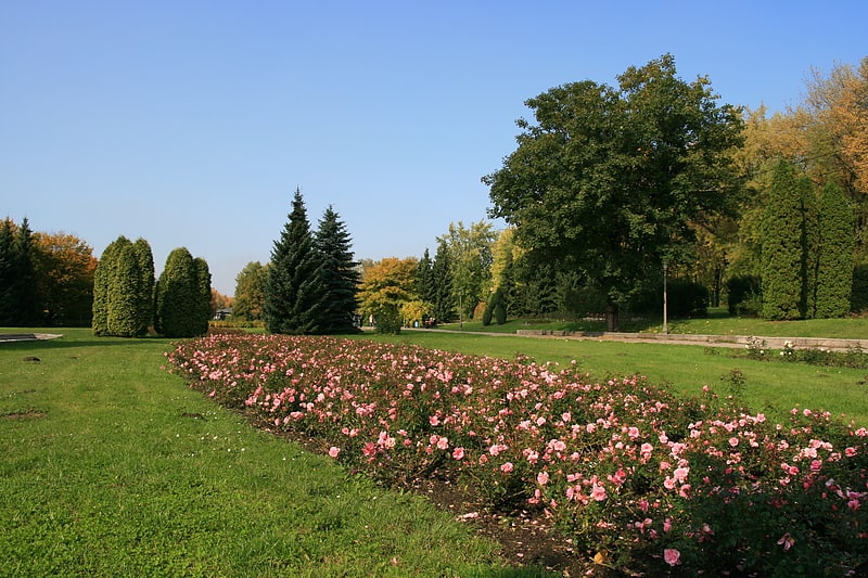 Park in Chorzów, Poland
