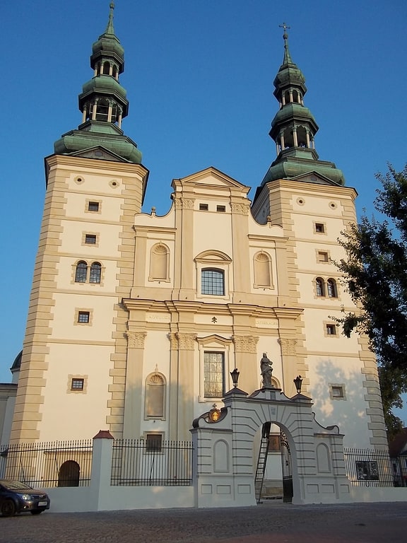 Cathedral in Łowicz, Poland