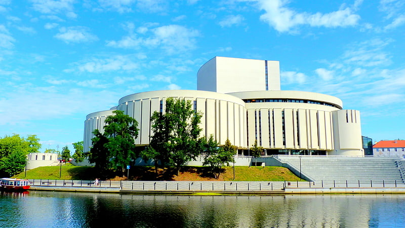 Opera house in Bydgoszcz, Poland