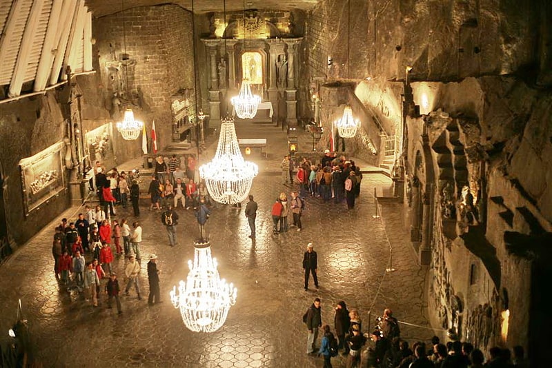 Historical place in Wieliczka, Poland