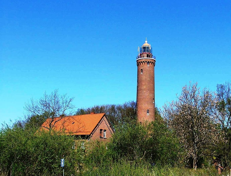 Lighthouse in Gąski, Koszalin County, Poland