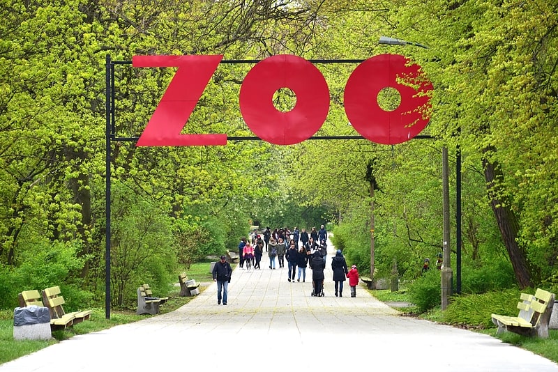 Zoological garden in Warsaw, Poland