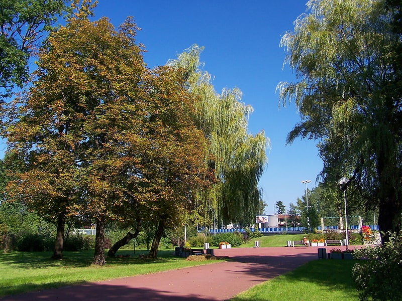 Park in Katowice, Poland
